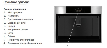 Автоматическая кофемашина Asko CM8477A