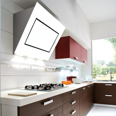 Вытяжка Falmec Green Tech QUASAR 90 vetro bianco (800)