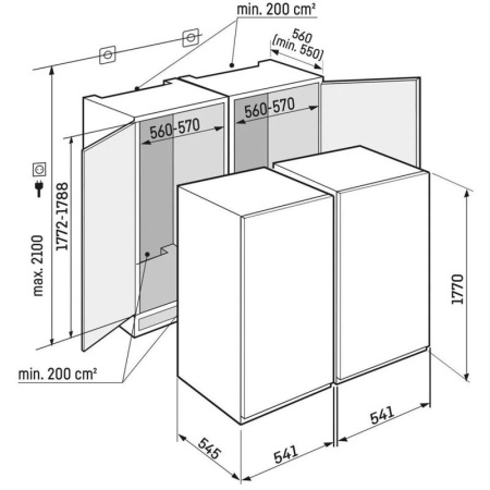 Встраиваемый холодильник Liebherr IXRF 5125-22 001