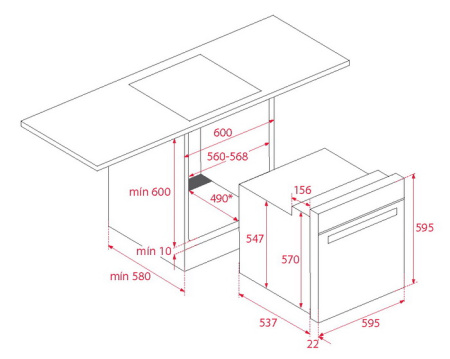 Духовой шкаф Kuppersberg FH 611 W