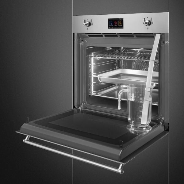 Духовой шкаф с паром Smeg SO6303APX Духовой шкаф с паром Smeg SO6303APX