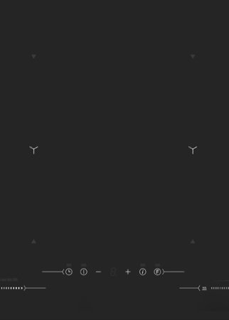 Варочная панель со встроенной вытяжкой Bertazzoni P904IBHNE