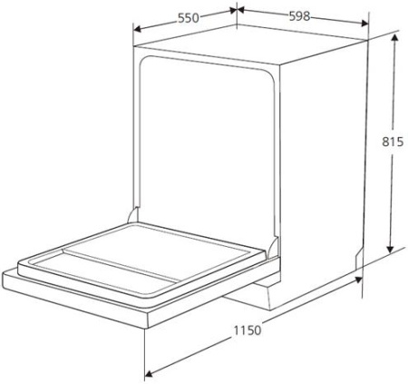 Встраиваемая посудомоечная машина Kuppersberg GIM 6078