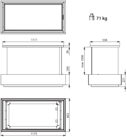 Вытяжка Falmec Levante graphite