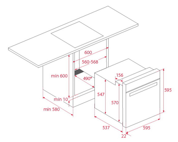 Духовой шкаф Kuppersberg FH 611 B