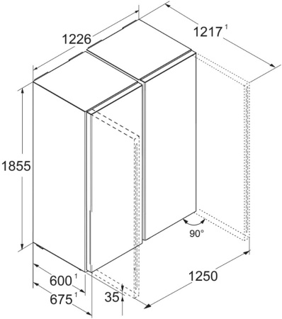 Холодильник Liebherr XRFsd 5220 Plus NoFrost