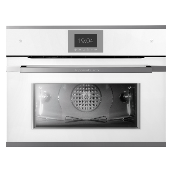 Компактный духовой шкаф с паром Kuppersbusch CBD 6550.0 W3 Silver Chrome Компактный духовой шкаф с паром Kuppersbusch CBD 6550.0 W3 Silver Chrome