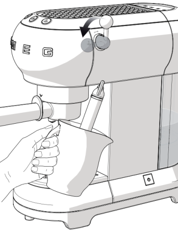 Кофемашина Smeg ECF01PGEU